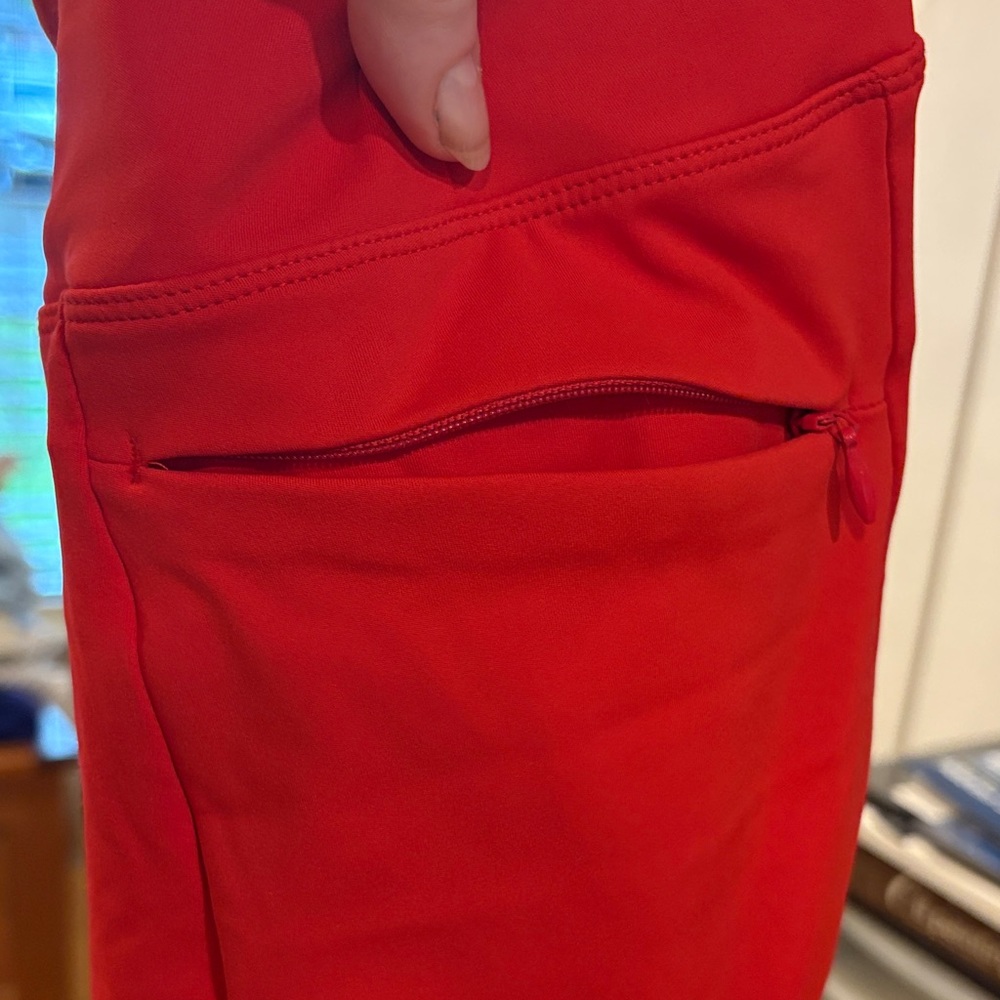Women's Red Skort - Picture 5 of 7
